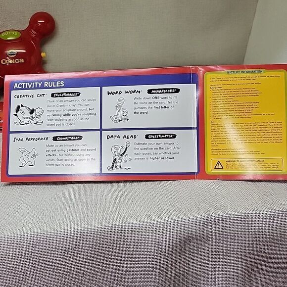 Cranium Conga Board Game Hilarious guess what I'm thinking - Picture 9 of 9